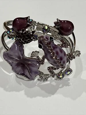 "Pulsera de rana púrpura lavanda Off Park 7,8""" Foto 1 de 4