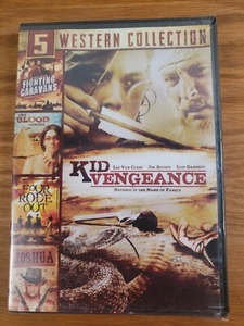 New, 5-Movie Western Collection (DVD,2014) Joshua, Four Rode Out, Cry Blood, See - Picture 1 of 2
