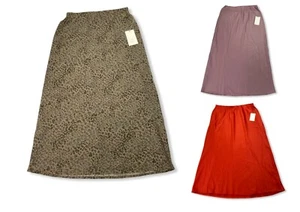 Women's Pull-On A-Line Skirt - A New Day - Various Colors/Sizes - S417 - Picture 1 of 5