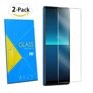 2 x 100% Genuine TEMPERED GLASS Screen Protector Cover for Sony Xperia L4 - Picture 1 of 3