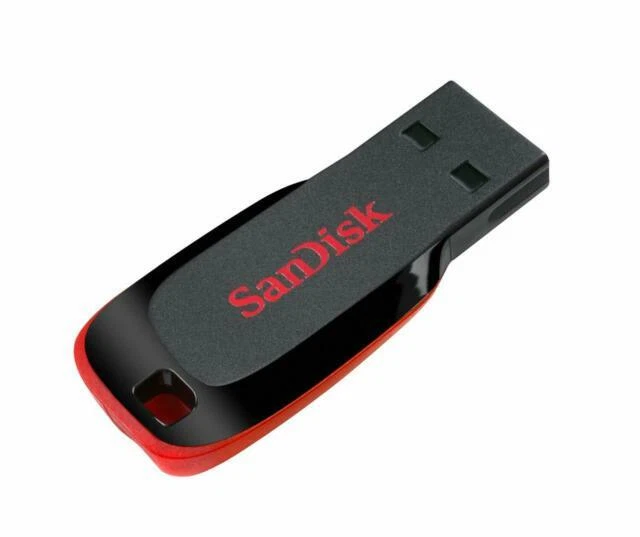 SanDisk Cruzer Blade USB Flash Drive Memory Stick 64 GB (SDCZ50-064G-B35)