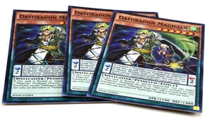 3X Yu-Gi-Oh Oafdragon Magician SDMP EN004 1st Edition Super Rare GEM Holo YuGiOh - Picture 1 of 4