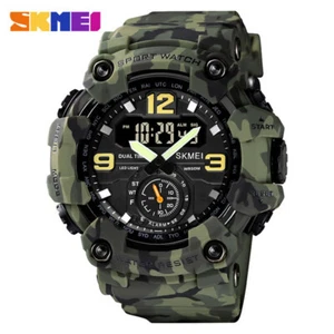 SKMEI Digital Men Watch Shockproof Wristwatch Fashion Sport Alarm Male Watches - Picture 1 of 14