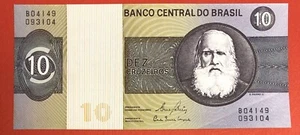 Brasile 10 Cruzeiros 1980 SCEGLI# 193e XF-AUNC. (#2017) - Foto 1 di 2