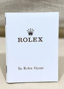 Su ROLEX 1969 Folleto de Garantía Español GMT Master 1675 PEPSI Jubilee Ostra / - Imagen 1 de 16