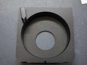 Lens Board for Linhof Wista Shen hao Ebony copal #0 Recessed 12mm ref:1500 - Picture 1 of 3