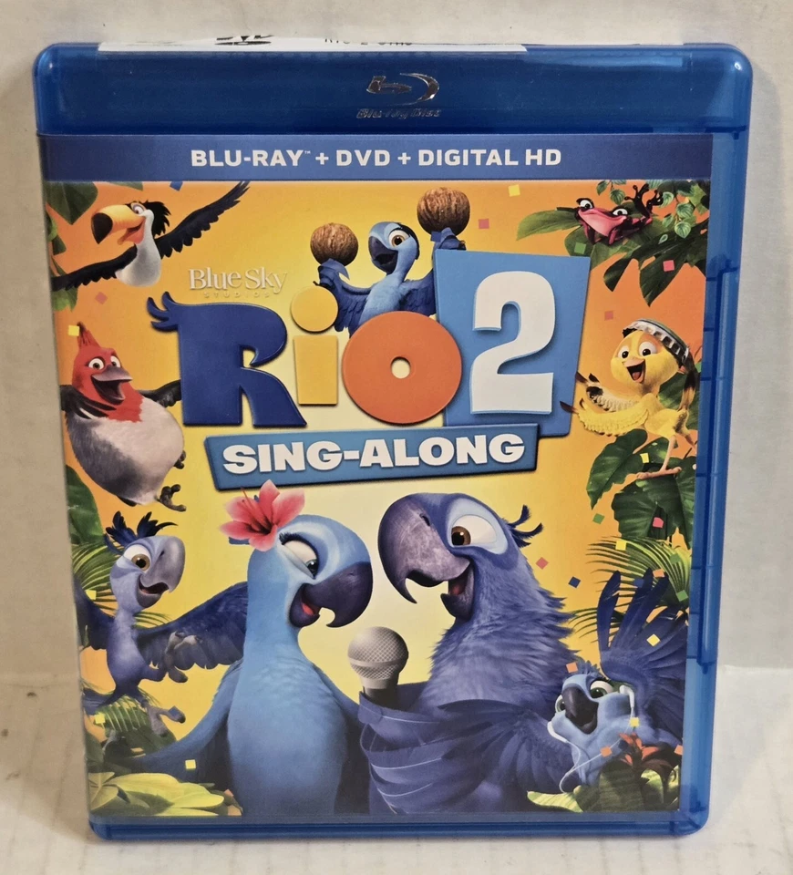 Rio 2 “Sing Along Edition” Blu Ray + DVD  - Image 1 of 3