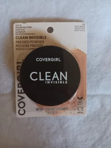CoverGirl Clean Invisible Pressed Powder Compact #133 Light Beige - Picture 1 of 2