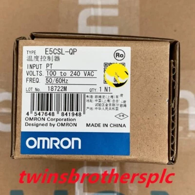 New Omron E5CSL-QP Temperature Controller E5CSLQP In Box Free Shipping - Image 1 of 4