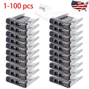Lot F238F 3.5" Drive Caddy Sled For Dell R720 R710 R730 R630 R420 T610 T620 R410 - Picture 1 of 20