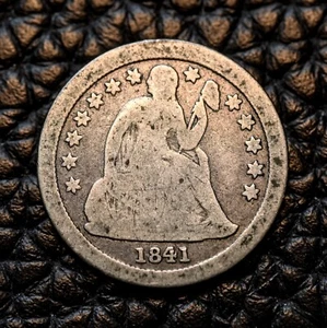 (ITM-6732) 1841-O Seated Dime ~ Small 'O' ~ VG Condition ~ COMBINED SHIPPING! - Picture 1 of 3