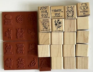 Stampin' Up 2000 "Simple Favorites Incentive Stamps" - Picture 1 of 3