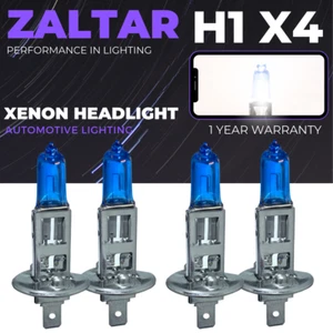4 Pcs H1 Super White 100w Halogen 8000k Hid Headlight 448 Fog Light Bulbs 12v - Picture 1 of 12