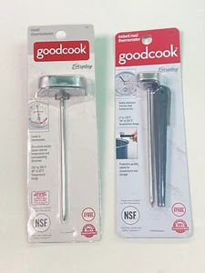 GoodCook Meat Thermometer & Instant read Set– Stainless – NSF Certified. NEW! - Picture 1 of 4