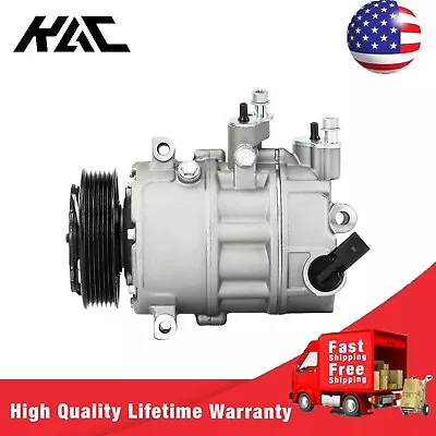 Compresor de aire acondicionado para Volkswagen CC 2009-2010 y 2016-2017 Tiguan 2009-10 y 16-17 Foto 1 de 4