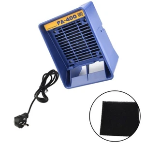 Solder Smoke Absorber Remover Fume Extractor Air Filter Fan AC 220V 50Hz / 60Hz - Picture 1 of 21