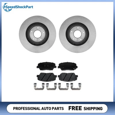 Juego de pastillas de freno de disco delanteras rotor de freno de disco para Hyundai Santa Fe XL 2014-2014 Foto 1 de 4