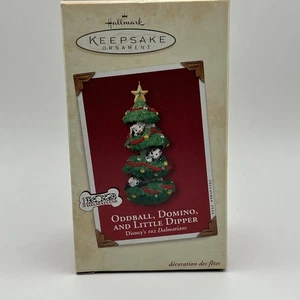 Hallmark Andenken Ornament 102 Dalmatiner Oddball Domino und kleiner Kipper Baum - Bild 1 von 2