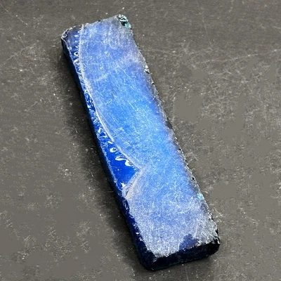 Lab Created Blue Sapphire 449.20 Ct Uncut Rough Stunning Gems certified - Image 1 of 4