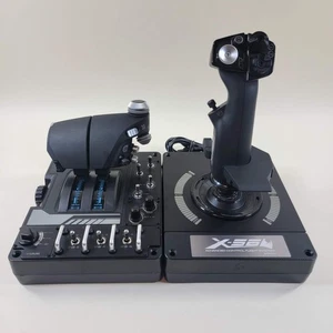 Logitech X56 HOTAS Black J-U0002 For PC - Picture 1 of 15