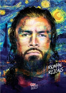 2025 WWE 2025 Topps Now Roman Reigns Clash in Paris #CLIP - Picture 1 of 1