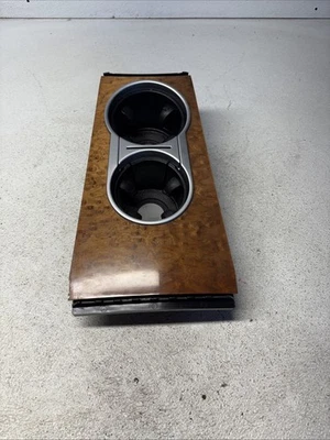 06-12 Mercedes X164 GL450 ML350 Center Console Cup Holder Compartment Wood OEM - Image 1 of 4