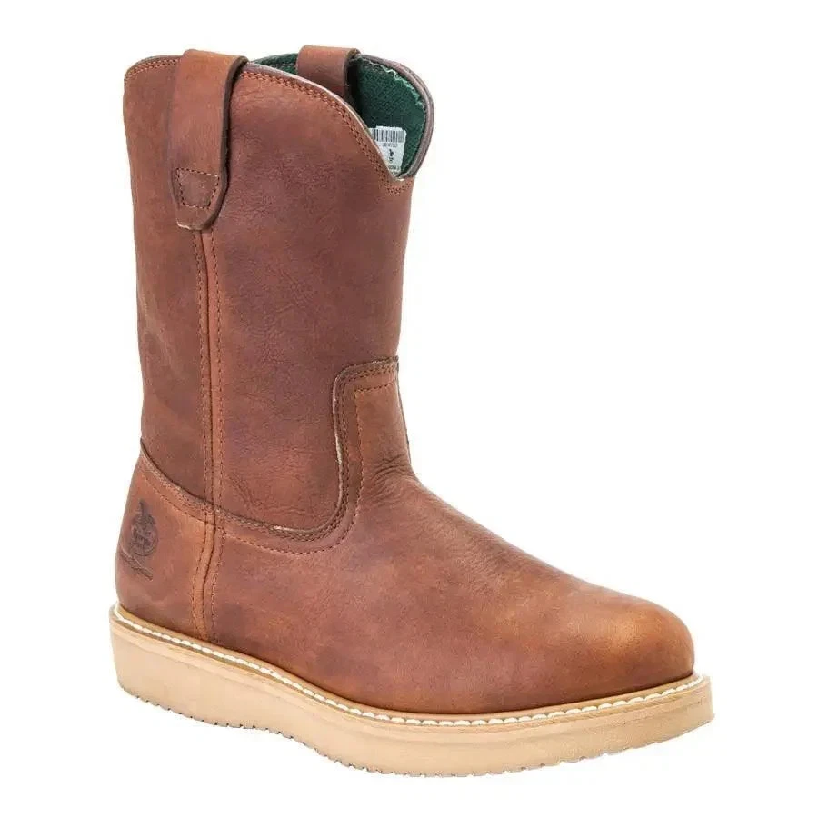 Georgia Boot Marrón 12" Bota de Trabajo Para Hombre 12 G5153 NUEVO Foto 1 de 3