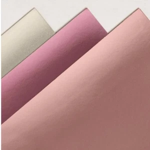 Stampin Up 12x12 LOVE YOU ALWAYS FOIL SHEETS - Blushing Bride Rococo Rose Sahara - Picture 1 of 2