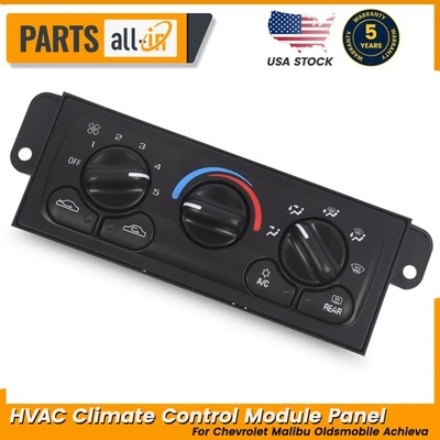 Panel de módulo de control climático HVAC Oldsmobile Cutlass para Chevrolet Malibu 97-05 Foto 1 de 4