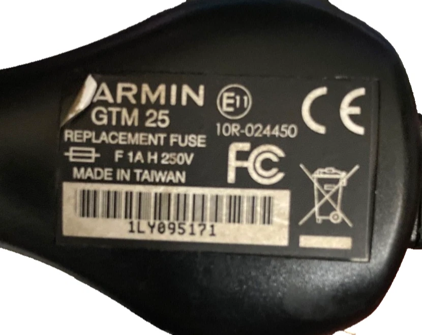 OEM GENUINE Original Garmin GTM 25 Traffic Receiver Power Cable Car Charger Cord - Image 1 of 1