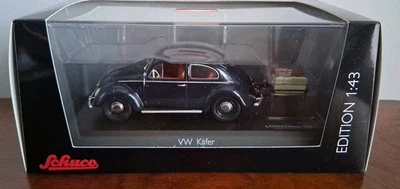 SCHUCO VOLKSWAGEN VW KAFER SCALA 1/43 -  CON BOX - Immagine 1 di 4