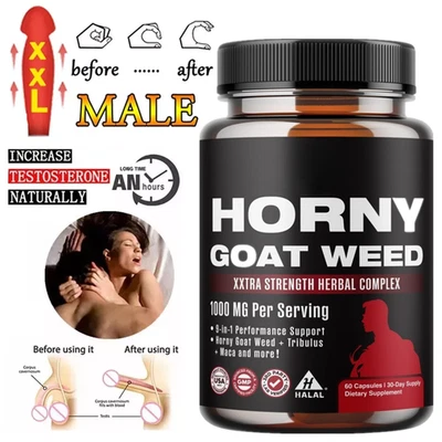 Testosterone Booster for Men - Energy Muscle Growth Strength Desire Testosteron - Image 1 of 4