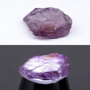 ๐ 3.52ct 12.2x9.8mm Rough Natural Purple Spinel - Myanmar Gemstone - Picture 1 of 6