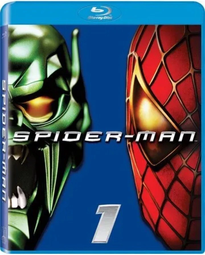 SPIDER-MAN 1 BLU-RAY NEW SEALED REGION FREE TOBY MAGUIRE KIRSTEN DUNST  - Image 1 of 1