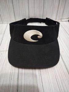 COSTA DEL MAR ADJUSTABLE VISOR - BLACK - Picture 1 of 1