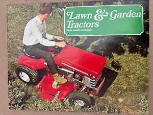 Massey Ferguson MF 7 MF 10 MF 12 Lawn Garden Tractor & Implements Sales Brochure - Picture 1 of 2