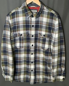 VTG L.L. Bean Primaloft Lined Jacket Men’s Slightly Fitted Med-Reg Plaid - Foto 1 di 11