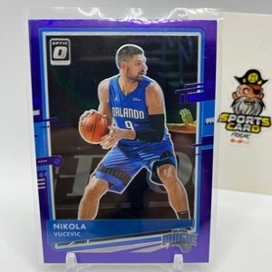 2020-21 Donruss Optic Nikola Vucevic PURPLE Orlando Magic Panini #130
