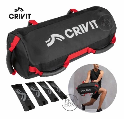 Crivit Training Fitness Exercise Sand Bags For Strength Building 6pcs Kit 4-19kg - Image 1 of 4
