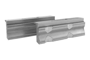 PAULIMOT Schraubstock-Schutzbacken 80 mm, Typ P (Prismen) - Bild 1 von 2