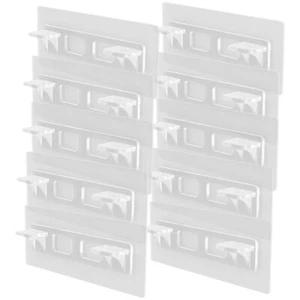 Muebles de armario soportes de estantería sin clavos soportes de estantería sin troquelado - Imagen 1 de 12