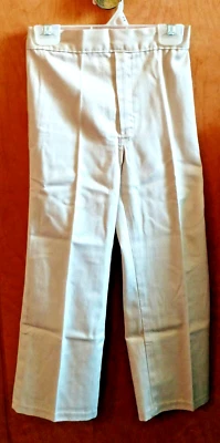 Бежевые брюки для мальчиков размер 7 без застежек стиль бывшие в употреблении - Изображение 1 из 2