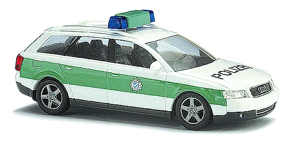 Scaletta H0 M 1 87 BUSCH 49202 Audi A4 »Veicolo Della Polizia« Nuovo OVP