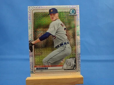 Bowman Chrome 2020 Prospects Mojo Refractor Matt Manning - Image 1 of 2