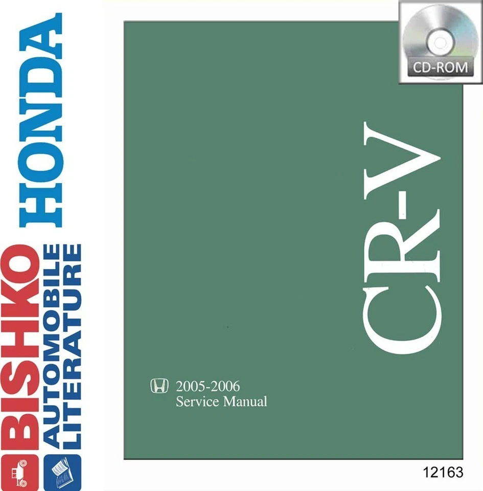 2005 2006 Honda CR-V Shop Service Repair Manual CD w/ ETM manual - Image 1 of 1
