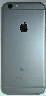 Carcasa trasera OEM (plateada) - botón flexible - iPhone 6 - A1586 Foto 1 de 4