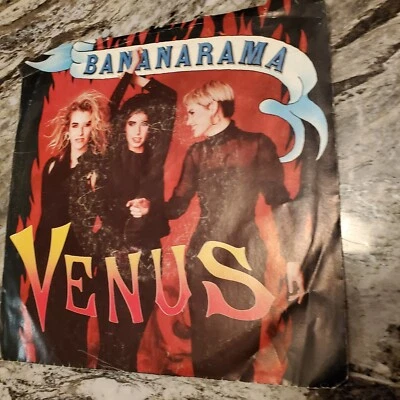 Bananrama Venus 45 Rpm Record 1986 Susanna Hoffs Free Ship U.s. - Image 1 of 3