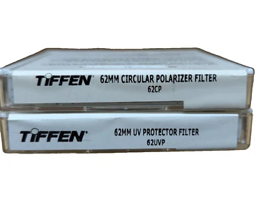 Tiffen 62mm UV Protection & Circular Polarizer Twin Pack Filter Set, 2 Filters - Image 1 of 4