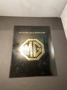 Golden Age Of Sports Car MG Prospekt 1974 - Bild 1 von 2