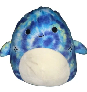Peluche Squishmallow Luther the Tie Dye Tiger Shark 8 pulgadas Kellytoy - Imagen 1 de 6